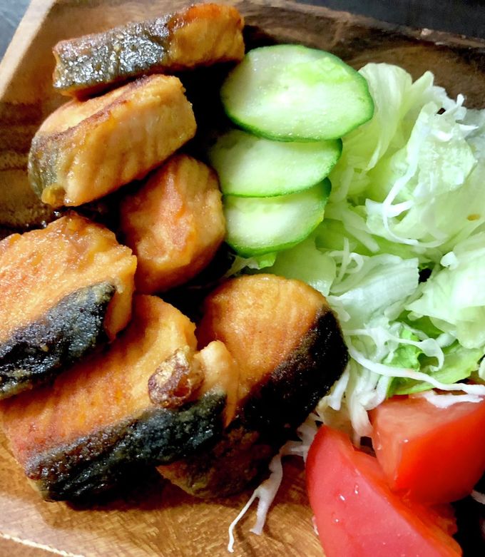 鮭のガーリックバター醤油焼き-レシピのメイン写真