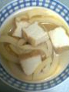破竹と厚揚げの含め煮-レシピのメイン写真
