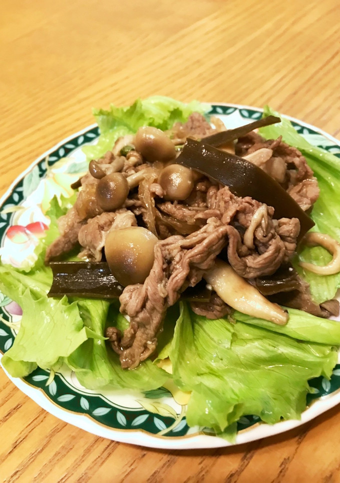 豚肉とキノコのオイスターソース炒め-レシピのメイン写真