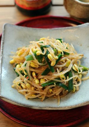 豆もやしとニラのピリ辛ナムル-レシピのメイン写真