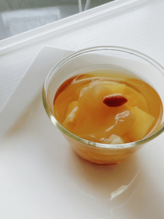 【秋の薬膳】梨と白きくらげのコンポート-レシピのメイン写真