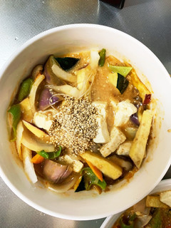 肉無根菜たっぷり簡単梅チリ味温野菜サラダ-レシピのメイン写真