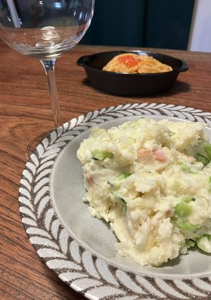 【ワインおつまみ】コクウマポテトサラダ-レシピのメイン写真