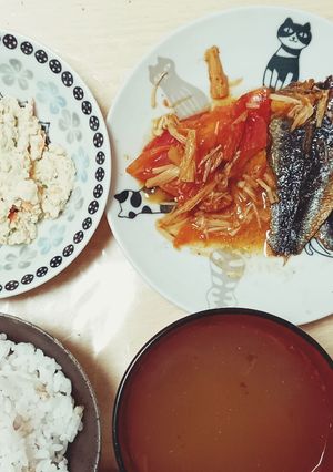 イワシを焼いたら作る献立-レシピのメイン写真