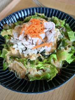 おろし豚しゃぶのサラダパスタ-レシピのメイン写真