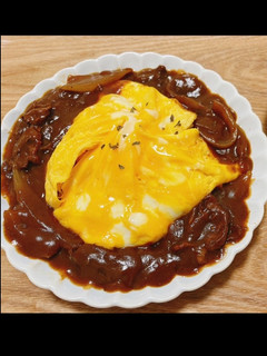 オムハヤシ-レシピのメイン写真