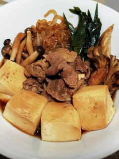 超簡単!すき焼きタレで肉豆腐!!-レシピのメイン写真