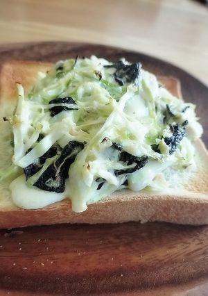 食パンアレンジ！キャベツの和風トースト-レシピのメイン写真