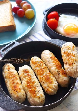 簡単ヘルシー♪手作りチキンソーセージ-レシピのメイン写真