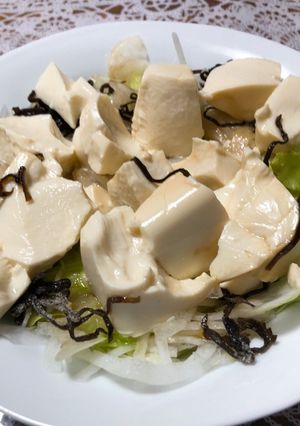 10秒でコクうま☆豆腐サラダ-レシピのメイン写真