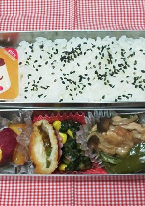 中学生のお弁当 2023.9.15-レシピのメイン写真