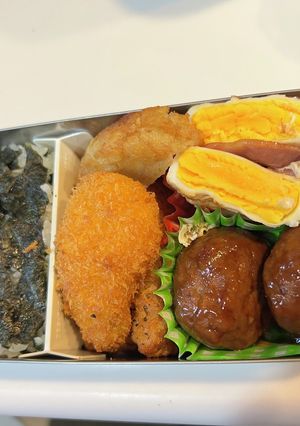 長男の体育祭弁当-レシピのメイン写真