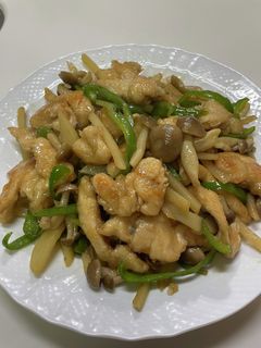 鶏胸肉ジャガイモピーマン炒め-レシピのメイン写真