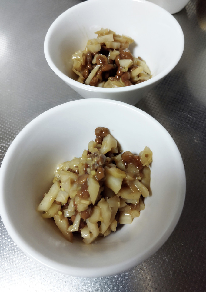 れんこんと納豆の和え物-レシピのメイン写真