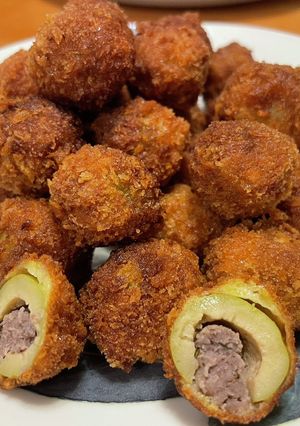 オリーブ肉詰めフリット-レシピのメイン写真