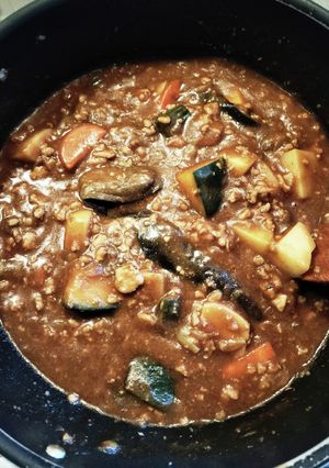 根菜とひき肉の和風カレー-レシピのメイン写真