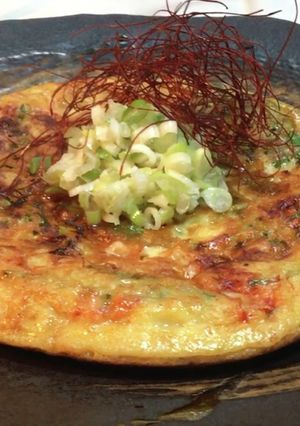 痩せ飯ふわとろ豆腐納豆オムレツ･韓国風♡-レシピのメイン写真