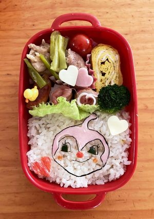 ドキンちゃん　キャラ弁-レシピのメイン写真