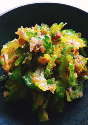 ゴーヤの梅かつお和え-レシピのメイン写真