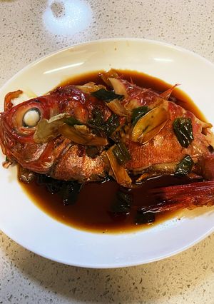 兄貴の金目鯛の煮付け！-レシピのメイン写真