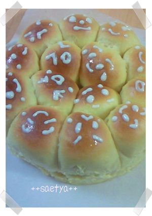 成形いらず楽しいハチミツちぎりパン-レシピのメイン写真