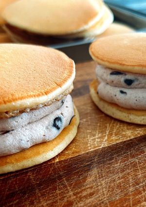 ホットケーキミックスで簡単！生どら焼き-レシピのメイン写真