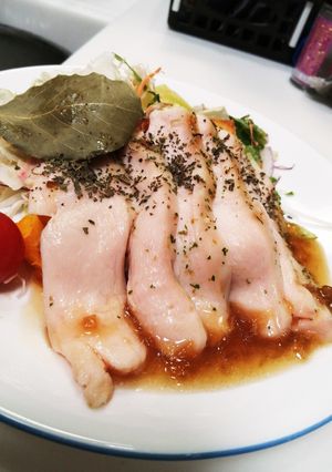 アラジントースター　とりむねサラダチキン-レシピのメイン写真