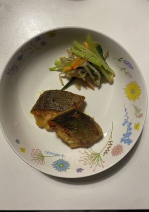 簡単鮭のカレームニエル-レシピのメイン写真