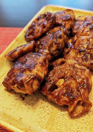 レンコンの豚肉巻き♡お味噌焼き-レシピのメイン写真