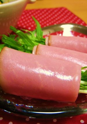 水菜のハム巻き-レシピのメイン写真