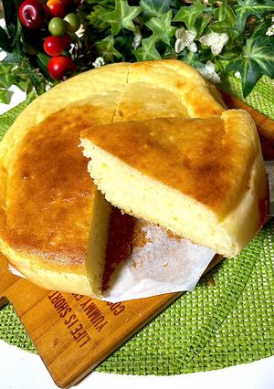 チーズケーキみたいな豆腐ヨーグルトケーキ-レシピのメイン写真