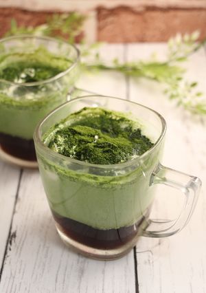 ウィンナー抹茶ラテ-レシピのメイン写真