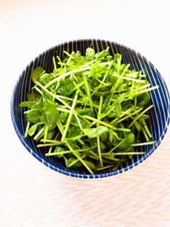 ☺超簡単♪豆苗のオリーブオイル和え☺-レシピのメイン写真