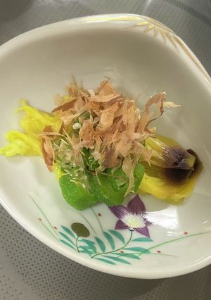 絶品✨花オクラとオクラのお浸し-レシピのメイン写真