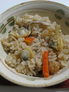 あさりの炊き込みごはん-レシピのメイン写真