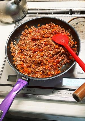 自家製ミートソースパスタ-レシピのメイン写真