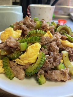 牛肉とゴーヤの炒め物-レシピのメイン写真