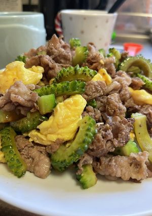 牛肉とゴーヤの炒め物-レシピのメイン写真