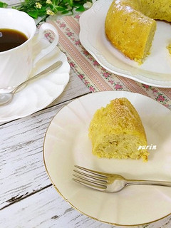 薩摩芋とリンゴのオートミールリングケーキ-レシピのメイン写真