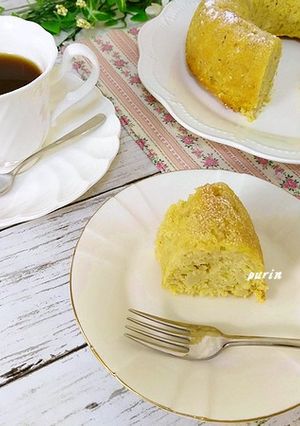 薩摩芋とリンゴのオートミールリングケーキ-レシピのメイン写真