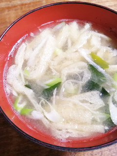 味噌汁レシピ!油揚げ-レシピのメイン写真