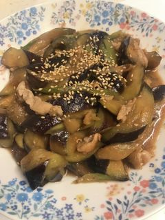 なつかしい〜茄子の味噌炒め♡-レシピのメイン写真