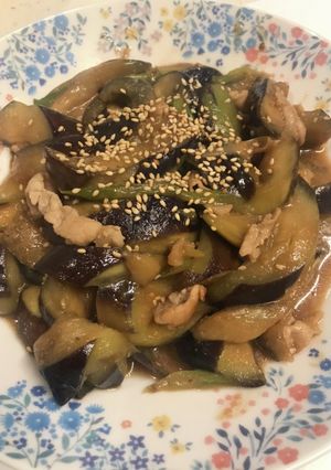 なつかしい〜茄子の味噌炒め♡-レシピのメイン写真