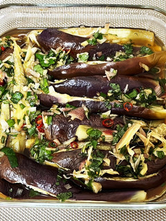 レンチンで蒸しなすの香味ひたし-レシピのメイン写真