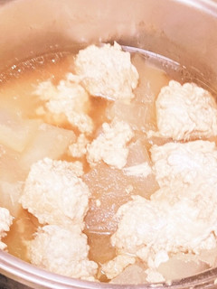 とうがんと鶏ひき肉の煮物-レシピのメイン写真