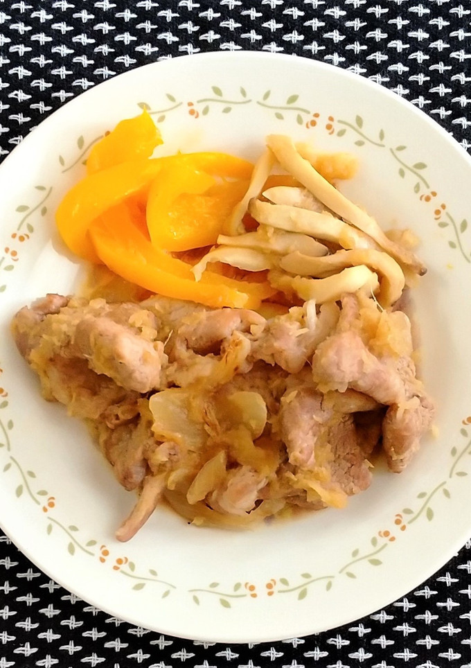 豚のりんごしょうが焼き-レシピのメイン写真