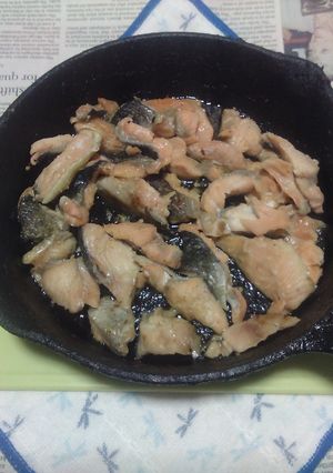 秋鮭のアラの焼き鮭6-レシピのメイン写真