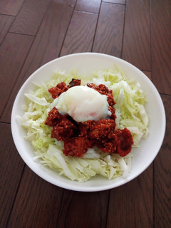 超簡。スタミナ、カツオユッケ丼-レシピのメイン写真