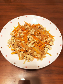 切り干し大根のそぼろ煮-レシピのメイン写真