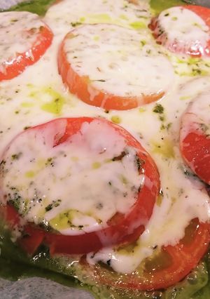 トマトのチーズ焼-レシピのメイン写真